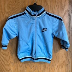 Nike‎ 2T Blue Full Zipper Track Jacket with Pockets
